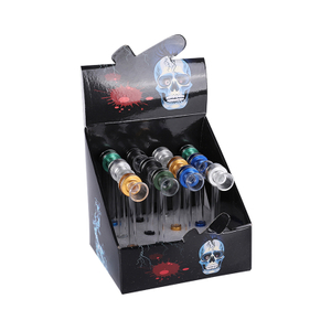 B012 Aluminum Alloy Smoking Pipe Glass 55715