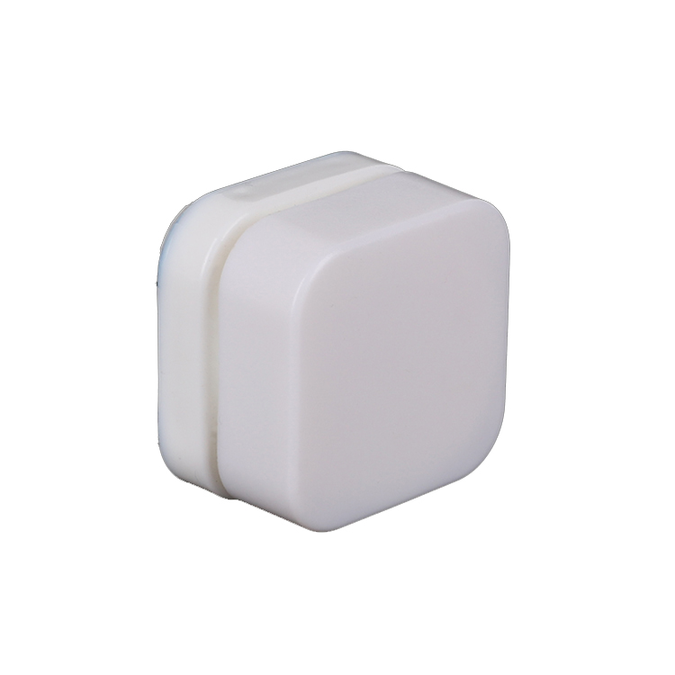 C012 5g Square White Glass CR Jar